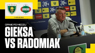 Opinie po meczu GKS Katowice  Radomiak Radom 12 20072024 [upl. by Nyleda685]