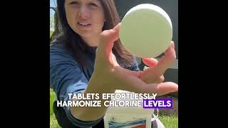 MaxStrength Chlorine Tablets for a Sparkling Clean Pool ｜PoolSky [upl. by Nancee]