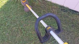 DeWalt 20v max weed trimmer BROKEN [upl. by Lehctim893]