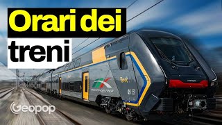 Come si stabiliscono gli orari dei treni e chi li decide [upl. by Treva]