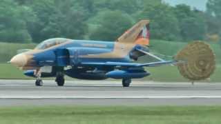 F4 Phantom Pharewell 3701 in Action Very low and fast [upl. by Ggerc]