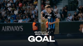 KAS EUPEN  CLUB BRUGGE  04 SKOV OLSEN  20232024 [upl. by Loma]