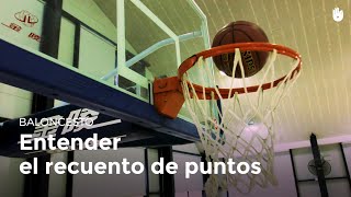 ¿Cómo funciona el recuento de puntos  Baloncesto [upl. by Zined591]