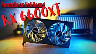 Powercolor Hellhound RX 6600XT Review amp Benchmark  Why so negative amp why we take a different side [upl. by Zoarah]