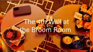 The 4th Wall at the Broom Room  Hotel New York  Disneyland Paris [upl. by Schulman]