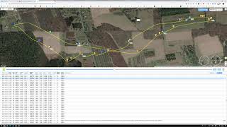 Airdata Flight Data from Flight to the grove [upl. by Koeninger]