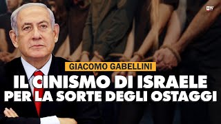 Giacomo Gabellini quotIsraele sacrifica gli ostaggi con estremo cinismoquot [upl. by Ellierim]