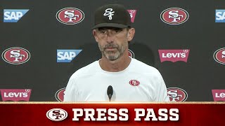 Kyle Shanahan Offers Final Injury Report Ahead of SFvsLAR  49ers [upl. by Artema]