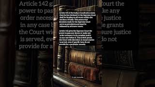 Article  141 and 142 short viral trending law shortfeed [upl. by Enamrahs]