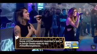 Krewella performs quotLive for the nightquot on Good Morning America 2013 [upl. by Einon]