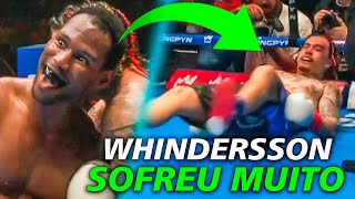 WHINDERSSON NUNES APANHA para KING KENNEY na LUTA DE BOXE NO KINGPYN BOXE  VIDEO DA LUTA [upl. by Aissej]