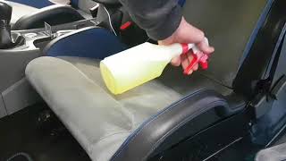 How to clean shampoo alcantara car seats focus rs recaro [upl. by Rafaellle]