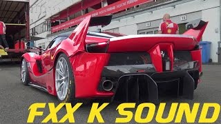 Ferrari FXX K  Start up and LOUD SOUND [upl. by Rogozen]