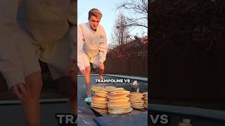 Trampoline VS Breakfast 🍳 [upl. by Dur]