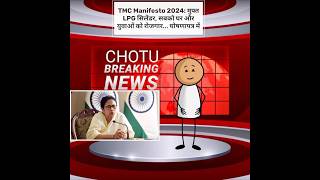 TMC Manifesto 2024 Free LPG cylinder houses for all and employment for the youth [upl. by Hump8]