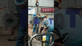 Heat treatment process of crawler crane roller [upl. by Eldorado782]