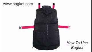 Converting a Multi Pocket Vest BAGKET from jacket into a carry on luggage to avoid baggage charges [upl. by Netram484]