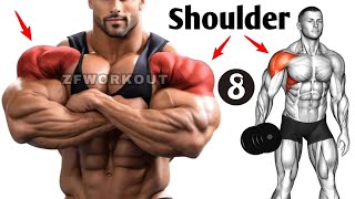 8 Boulder Shoulder Workout  Dumbbell Shoulder Exercises At Gym  Rear Delt [upl. by Nawad192]