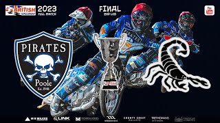 Poole vs Scunthorpe  Knockout Cup Final 2nd Leg  POOLE PIRATES SPEEDWAY 2023 [upl. by Roz]