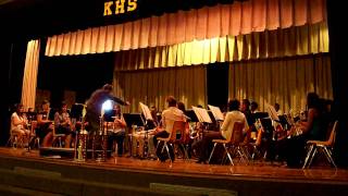 Award Winning Kress High School Band Playing Bob Grices Avenger [upl. by Cecilla167]