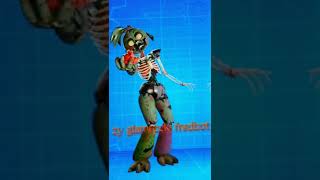 Nowhere to run remixfnaf sb ghost and zombie animatronicsshorts tiktok viral fnafaredit [upl. by Aicirtan]