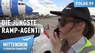 Frankfurts jüngste Ramp Agentin  Mittendrin  Flughafen Frankfurt 59 [upl. by Janella497]