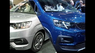 Peugeot Rifter vs Toyota Proace City Verso [upl. by Elahcar]