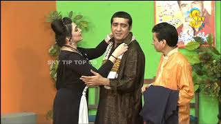 Zafri Khan with Khushboo Amanat Chan and Iftikhar Thakur Drama Pyaari Full Comedy Clip 2019 [upl. by Thorrlow]