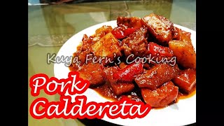 PORK CALDERETA [upl. by Masuh921]