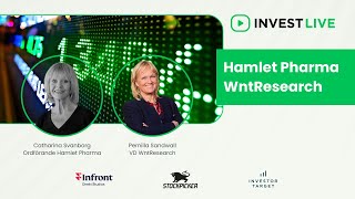 Invest Live  Hamlet Pharma amp WntResearch [upl. by Ennagem]