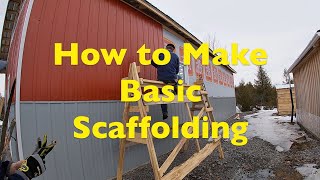 How to Make Some Basic Scaffolding [upl. by Scrivenor]