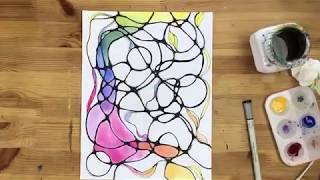 Neurographic Line Drawing Tutorial [upl. by Khai559]