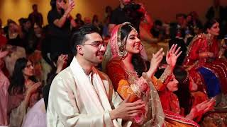 Ayma amp Umair Full Mehndi Dance Performances  Pakistani Wedding 2023 [upl. by Kammerer901]