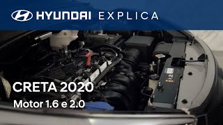 Hyundai Explica  Creta 2020  Motor 16 e 20 [upl. by Meris448]