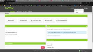 Navigating the Taxwise Software Menu [upl. by Kallman472]