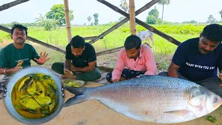 আজ আমরা ইলিশ দিয়ে কিভাবে রান্না করে খেলাম দেখুন  Bengali style ilish fish recipe  village food [upl. by Ares482]