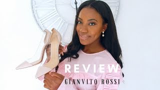 THE MOST COMFORTABLE LUXURY HEELS  Gianvito Rossi quotPlexiquot Review amp TryOn [upl. by Zeke]