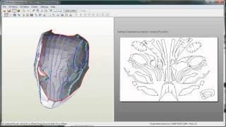 Pepakura Prepare Scale amp Print PDO Template  How to [upl. by Araldo]