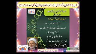 15th Shaban Amaal  Ayatollah Bahjat  Some Recommendations A 3 Min Clip [upl. by Aihtekal]