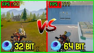 Gameloop 32 bit vs 64 bit • Which is Better • Complete Comparison • PUBG MOBILE 27 [upl. by Giorgi]