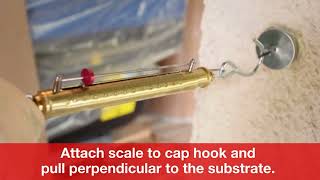 Procedure for Bond Strength Testing  SprayApplied Fireproofing Material [upl. by Darbie]