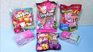 ASMR Shopkins Blind Bag Unboxing Haul [upl. by Fantasia708]