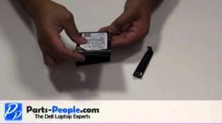 Dell Inspiron 1545  Hard Drive Replacement  HowToTutorial [upl. by Nonie]