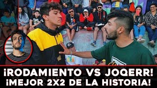 ¿EL MEJOR 2X2 DE LA HISTORIA ¡JOQERR vs RODAMIENTO [upl. by Yasnyl]