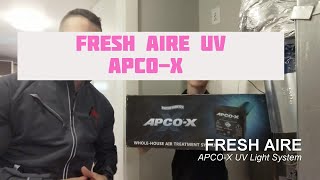 Fresh Aire UV APCOX System  Easy Installation  UV Purifying system for your home  Women in HVAC [upl. by Zebaj172]