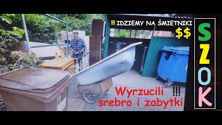 Wyrzucili do śmieci srebro i zabytkiWyjeżdżamy z hasioków ze skarbamiTutaj jest forsazerowastePL [upl. by Anica]