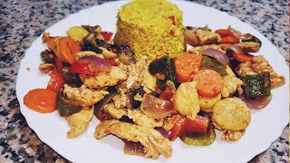 Nandos Cataplana Recipe  Nandos Rice  NMFood [upl. by Mikey872]