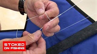 How To Tie A Bimini Twist Knot In 30 Seconds [upl. by Adiaroz]