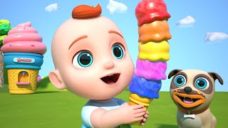 La canción de los helados 🍨🍧🍦  Canciones Para Niños  LEO Canciones Infantiles [upl. by Gefell785]