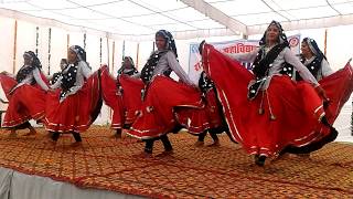 quotMeri Patli Kamar Nada Ghubeer Laaiyoquot Haryanvi Dance GWC Ateli  KING DANCE SCHOOL [upl. by Aihpled]